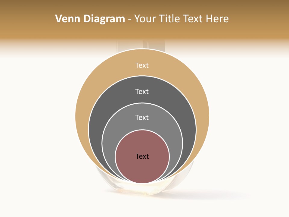 Glamour Metallic Object PowerPoint Template