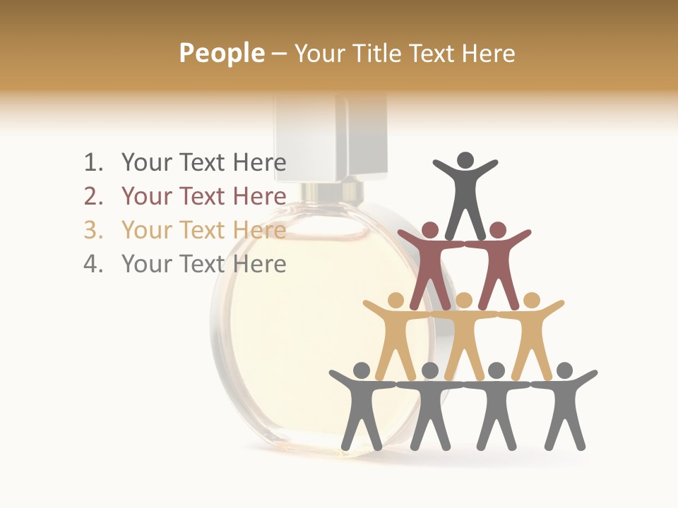 Glamour Metallic Object PowerPoint Template