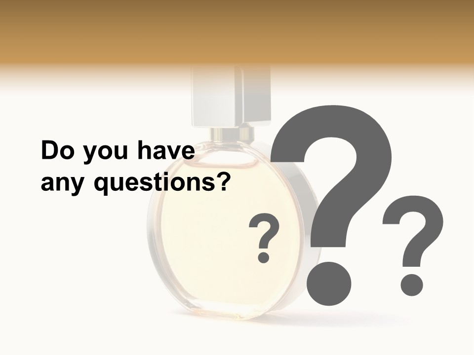 Glamour Metallic Object PowerPoint Template