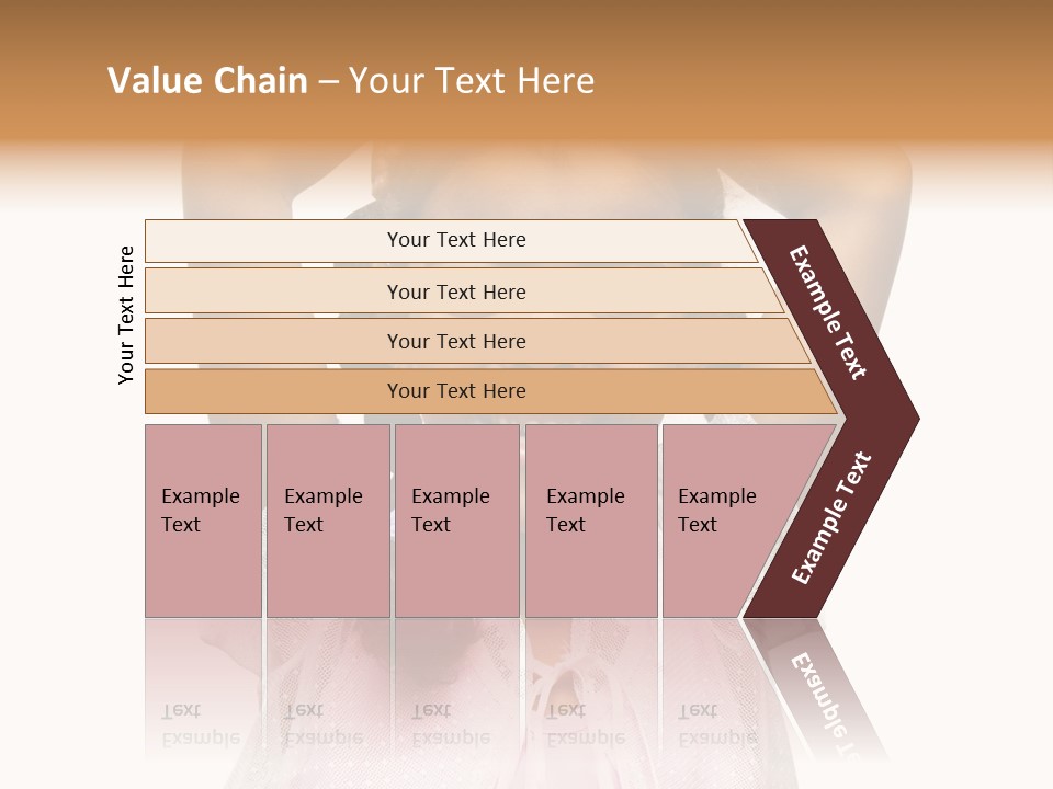 Head Happy Pretty PowerPoint Template
