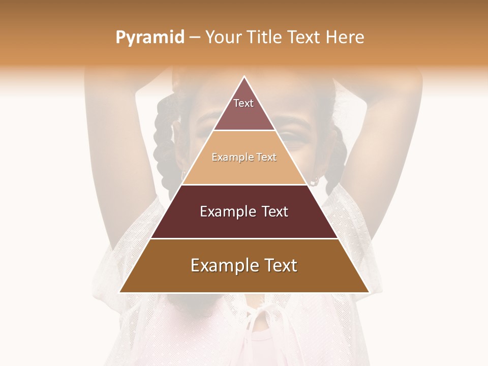 Head Happy Pretty PowerPoint Template