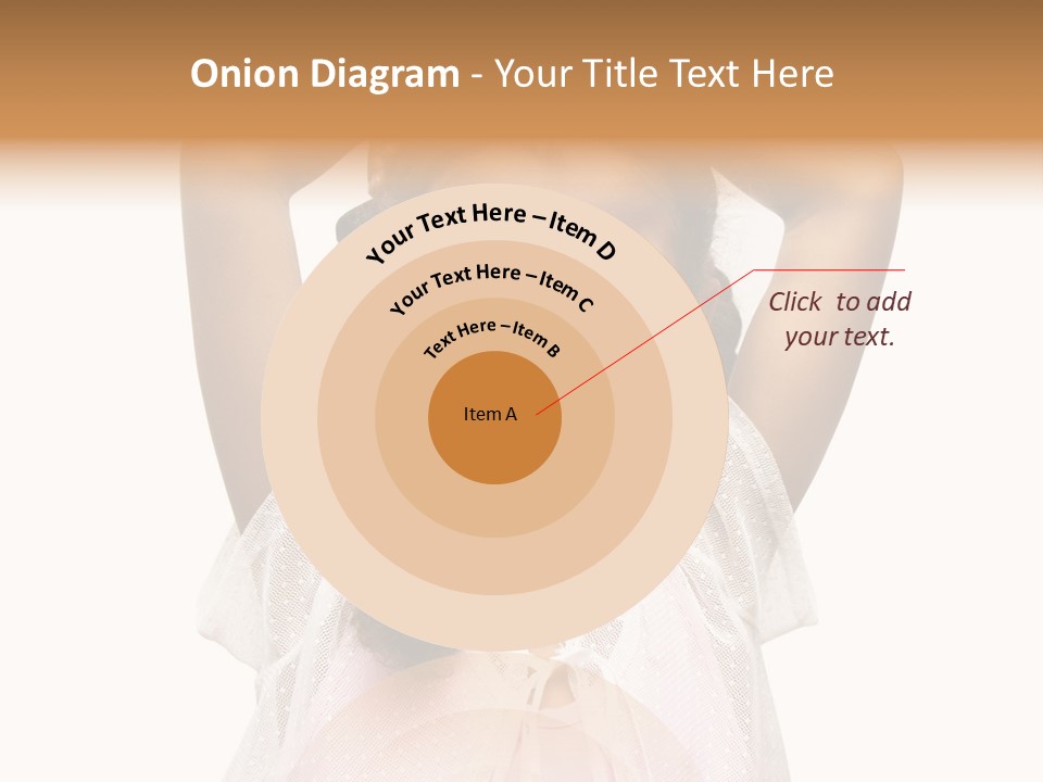 Head Happy Pretty PowerPoint Template