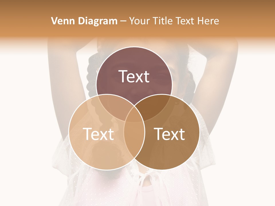 Head Happy Pretty PowerPoint Template