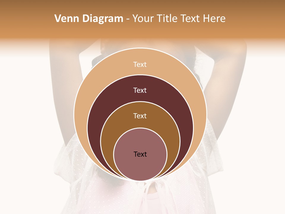 Head Happy Pretty PowerPoint Template