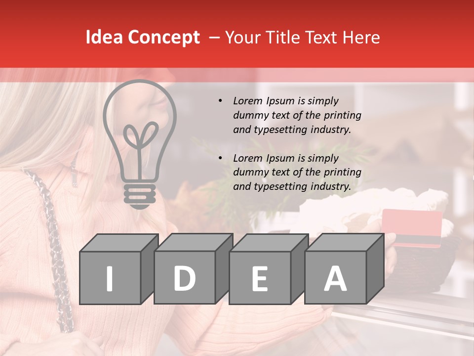 Customer Lifestyle Human PowerPoint Template