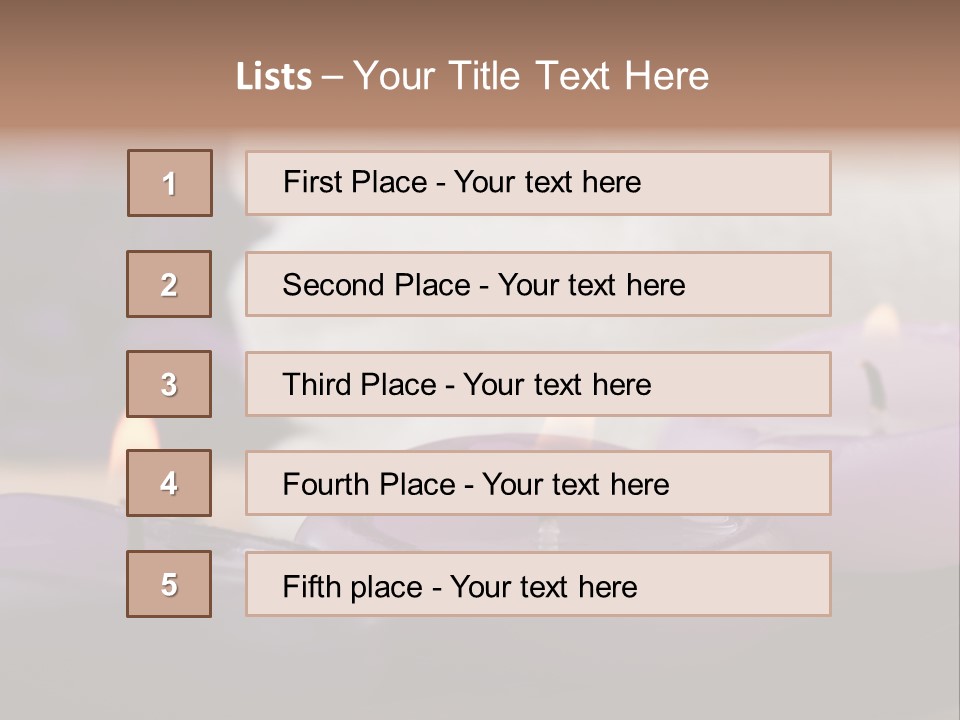 Sauna Harmony Resort PowerPoint Template