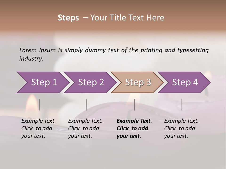 Sauna Harmony Resort PowerPoint Template