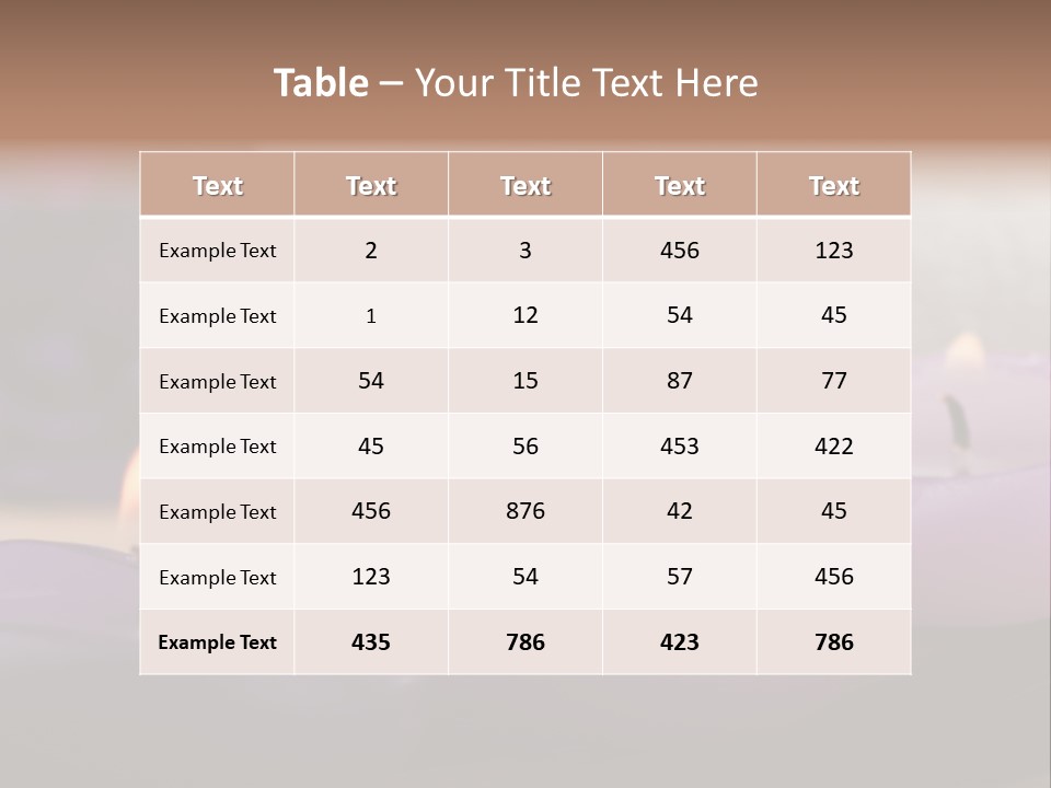Sauna Harmony Resort PowerPoint Template