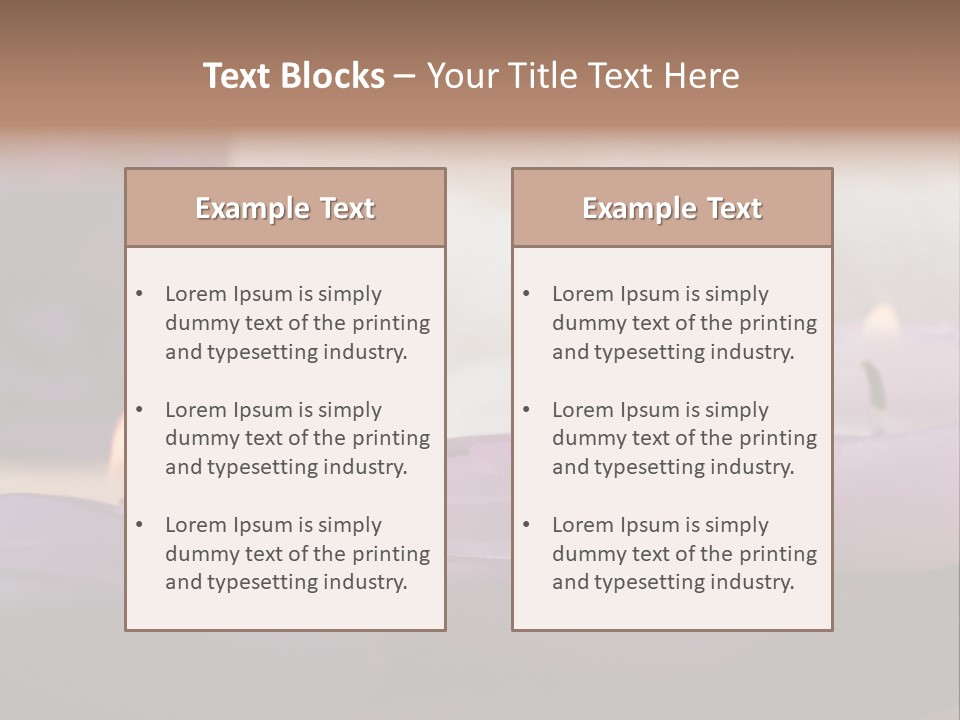 Sauna Harmony Resort PowerPoint Template
