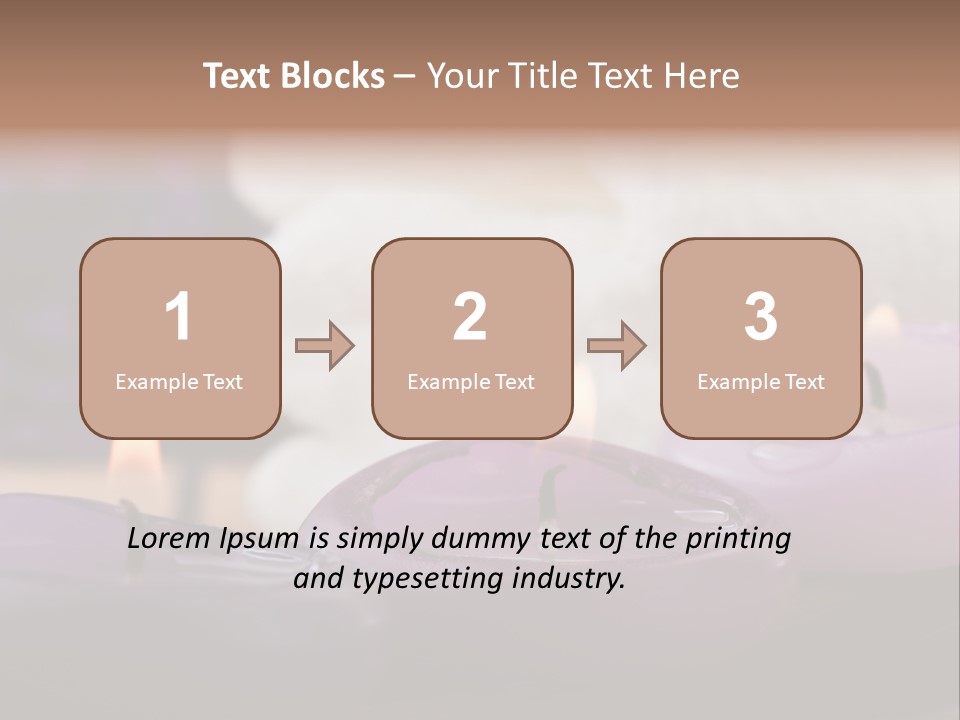 Sauna Harmony Resort PowerPoint Template
