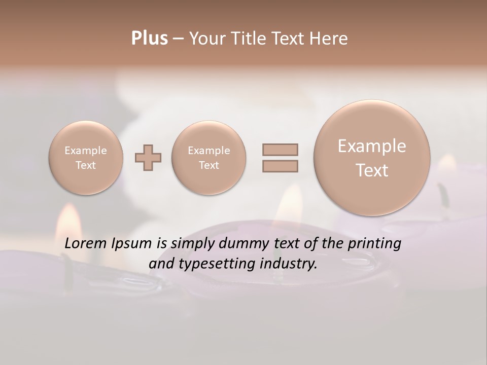 Sauna Harmony Resort PowerPoint Template