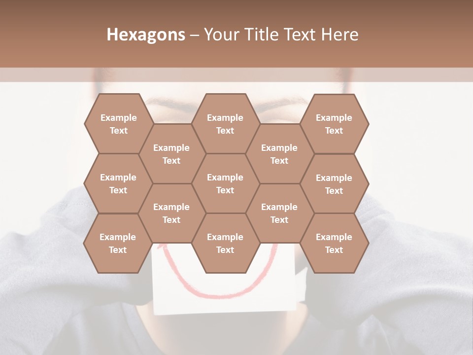 Grey Unhappy Ear PowerPoint Template