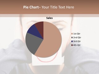 Grey Unhappy Ear PowerPoint Template