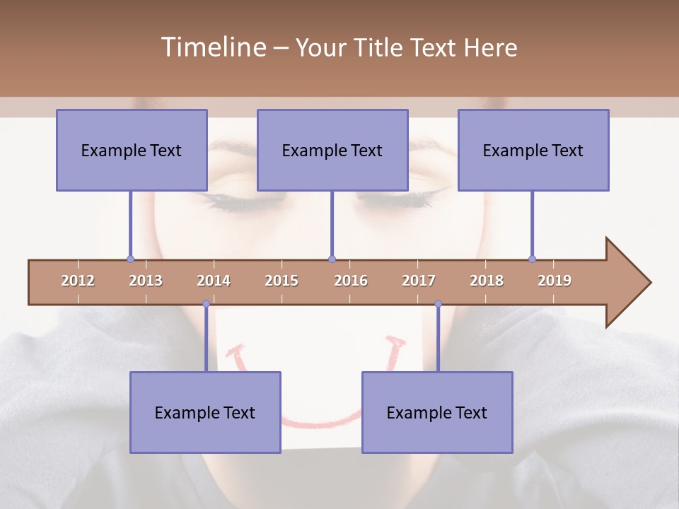 Grey Unhappy Ear PowerPoint Template
