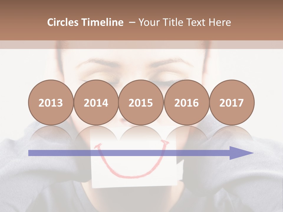 Grey Unhappy Ear PowerPoint Template