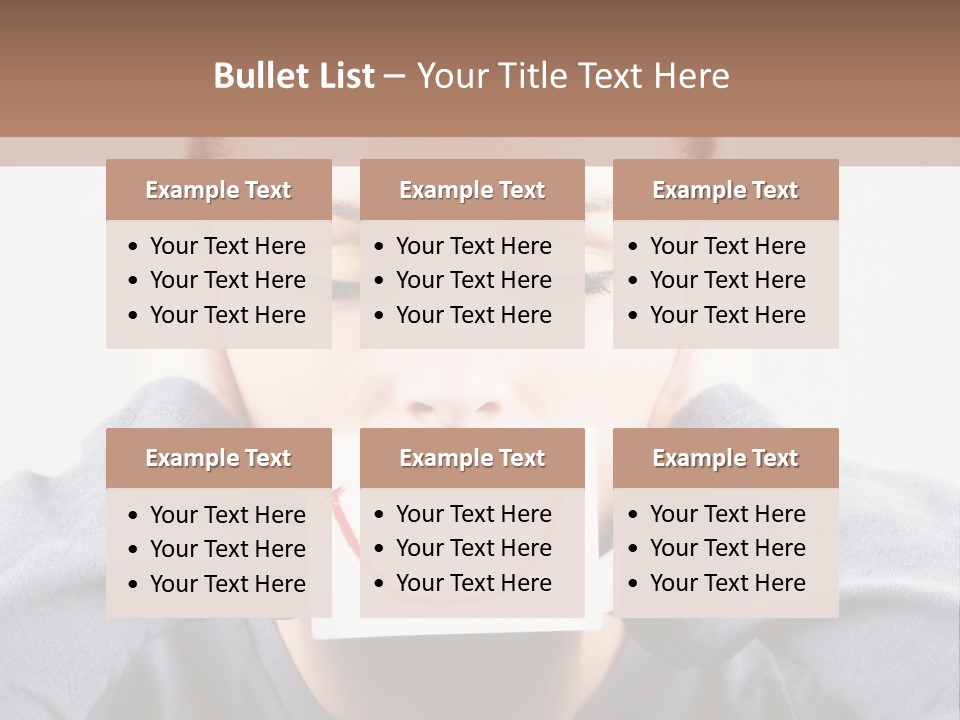 Grey Unhappy Ear PowerPoint Template