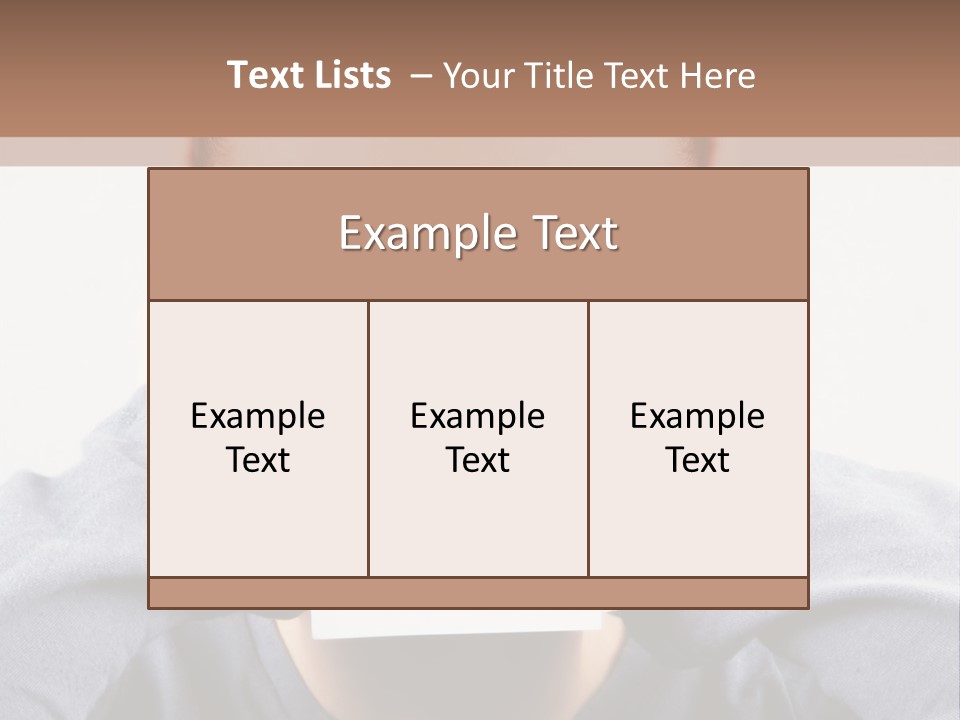 Grey Unhappy Ear PowerPoint Template