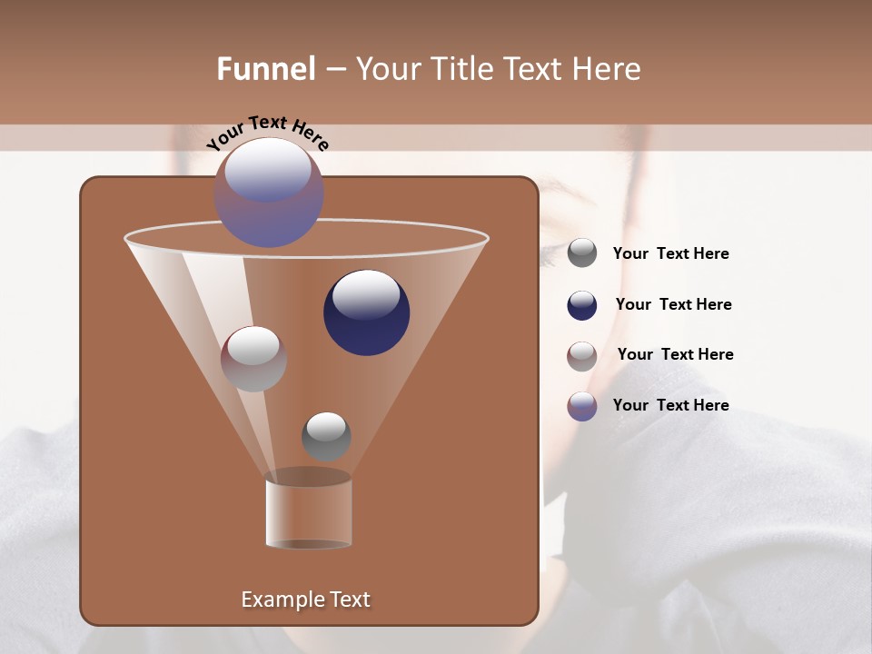 Grey Unhappy Ear PowerPoint Template