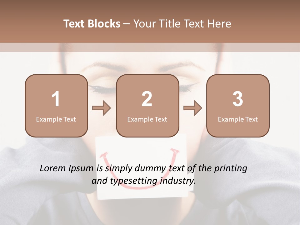 Grey Unhappy Ear PowerPoint Template