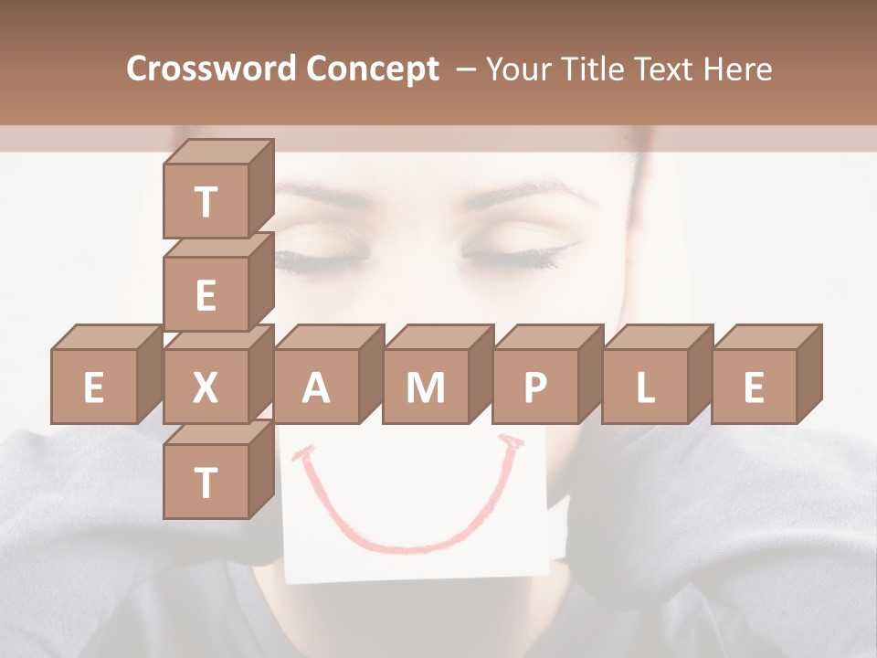 Grey Unhappy Ear PowerPoint Template