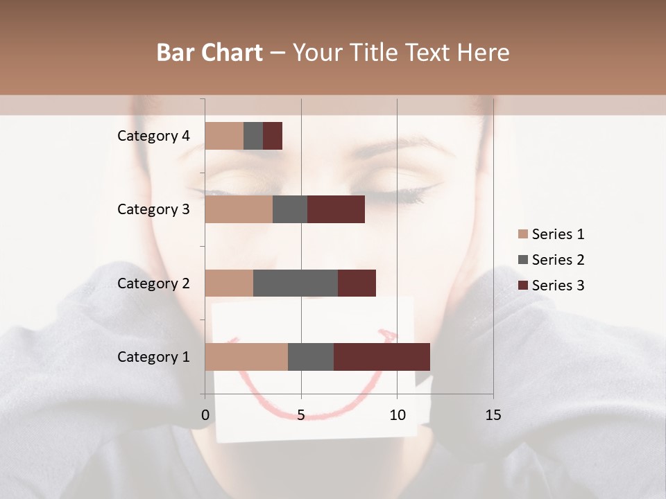 Grey Unhappy Ear PowerPoint Template