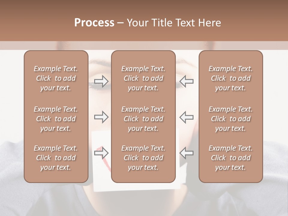 Grey Unhappy Ear PowerPoint Template