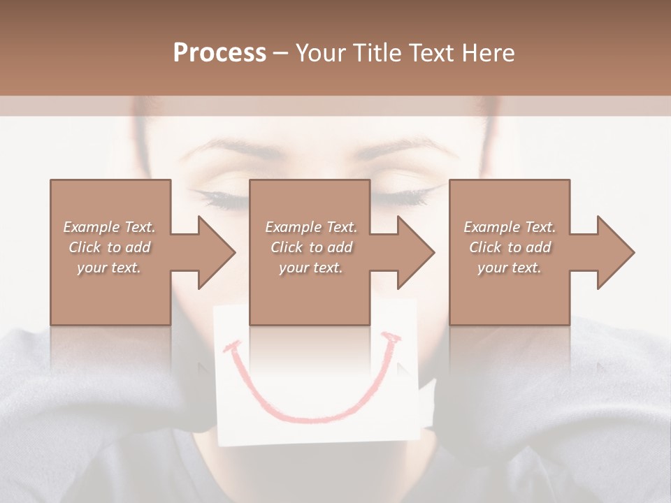 Grey Unhappy Ear PowerPoint Template