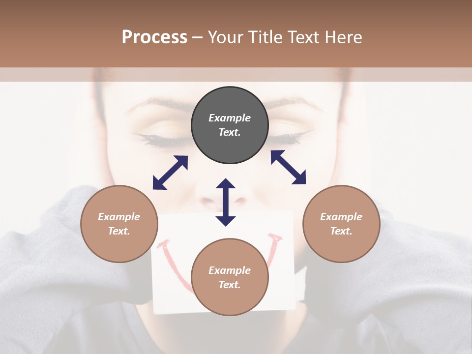 Grey Unhappy Ear PowerPoint Template