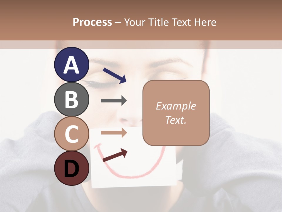 Grey Unhappy Ear PowerPoint Template