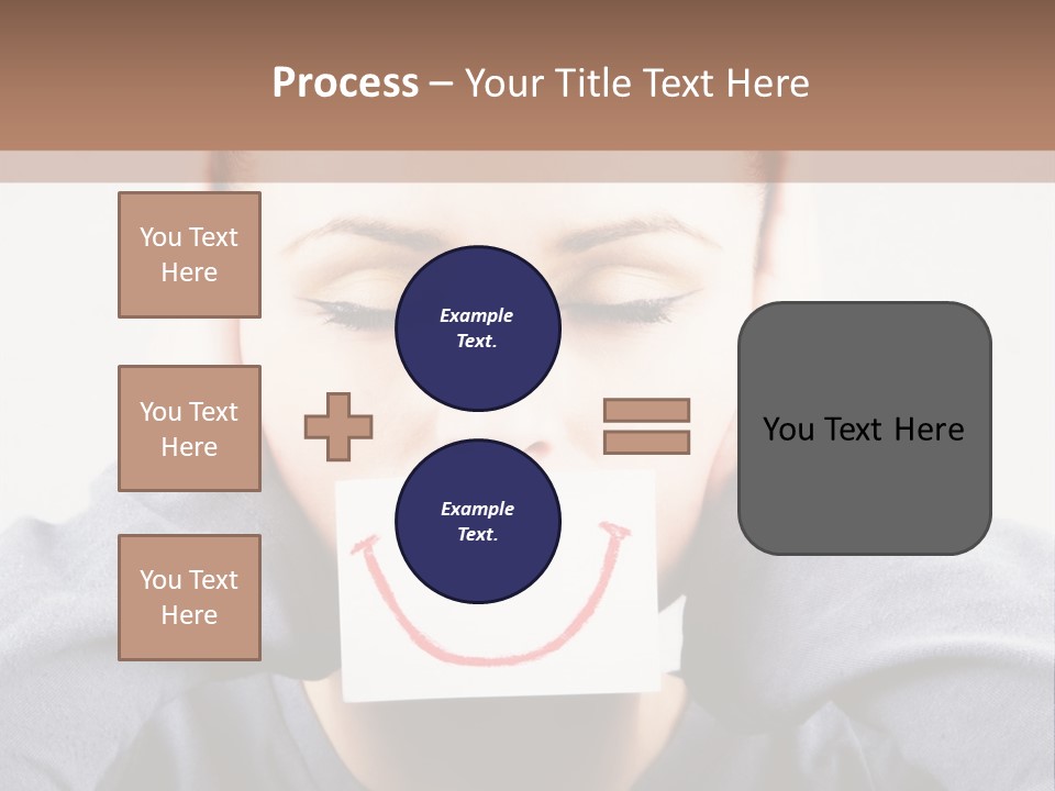 Grey Unhappy Ear PowerPoint Template