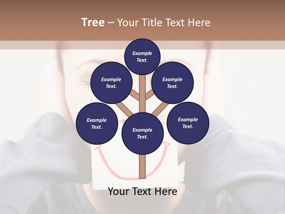 Grey Unhappy Ear PowerPoint Template