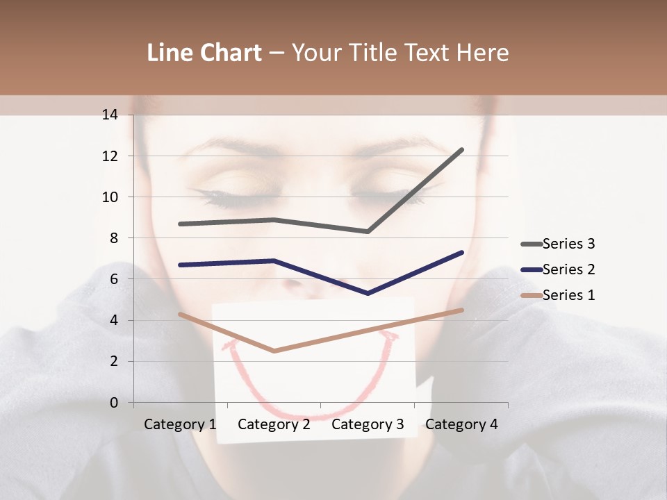 Grey Unhappy Ear PowerPoint Template