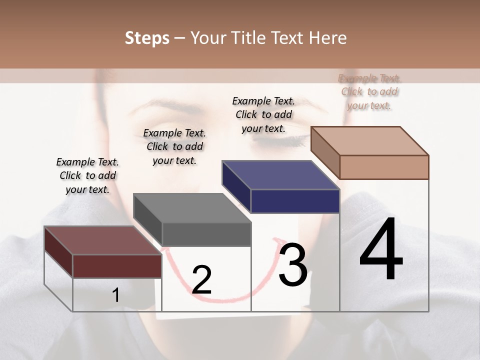 Grey Unhappy Ear PowerPoint Template