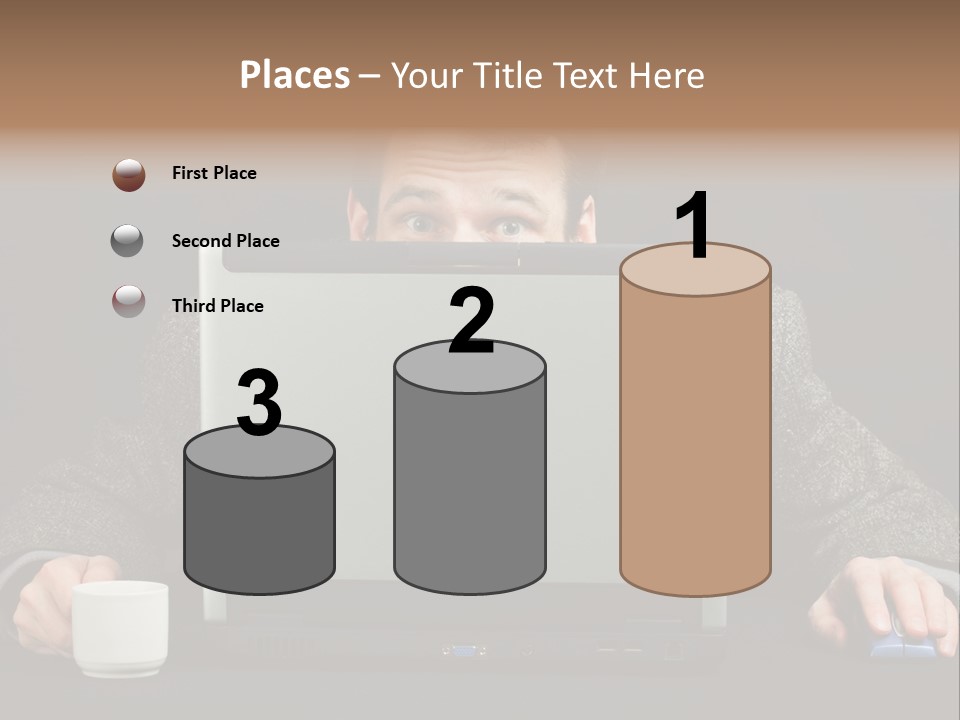 Men Surprise One PowerPoint Template