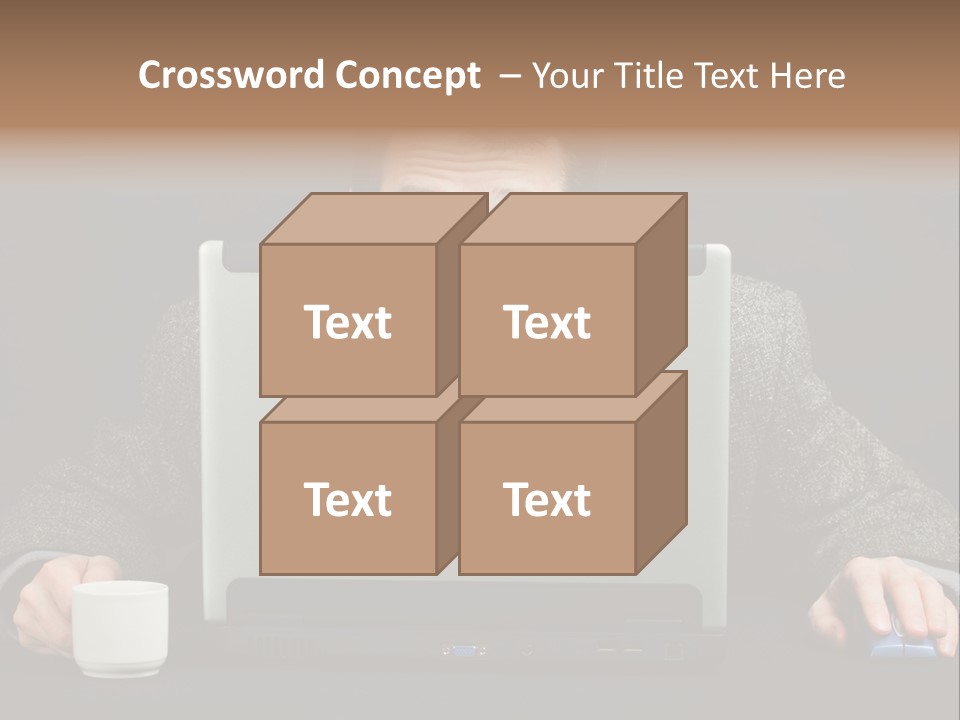 Men Surprise One PowerPoint Template