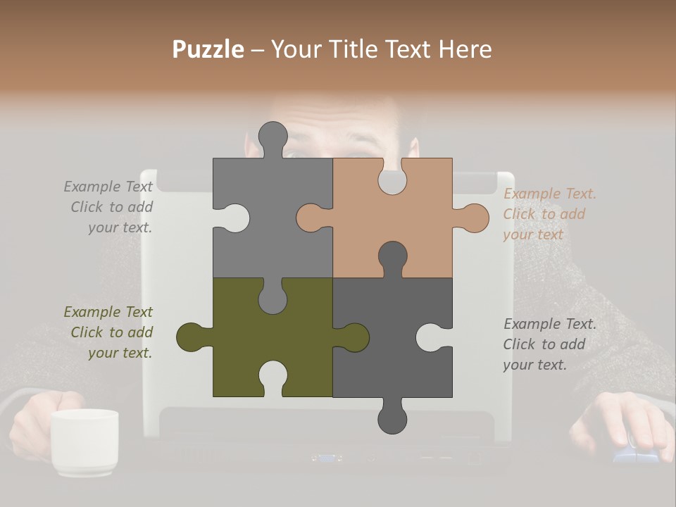 Men Surprise One PowerPoint Template