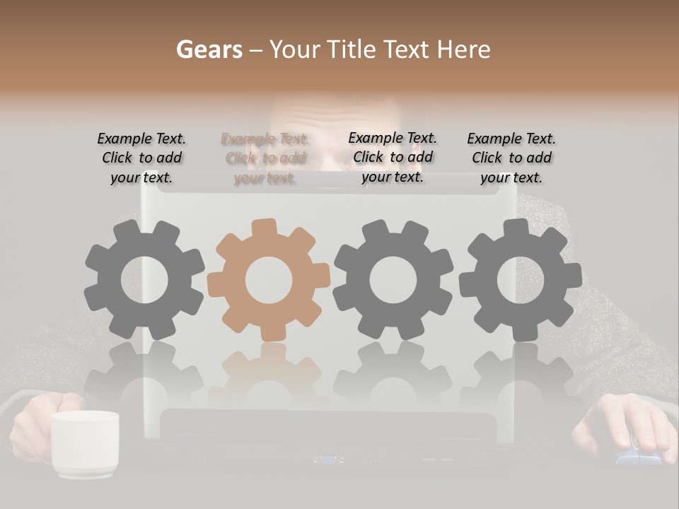 Men Surprise One PowerPoint Template