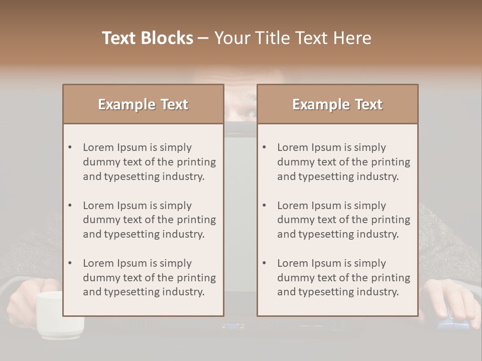 Men Surprise One PowerPoint Template