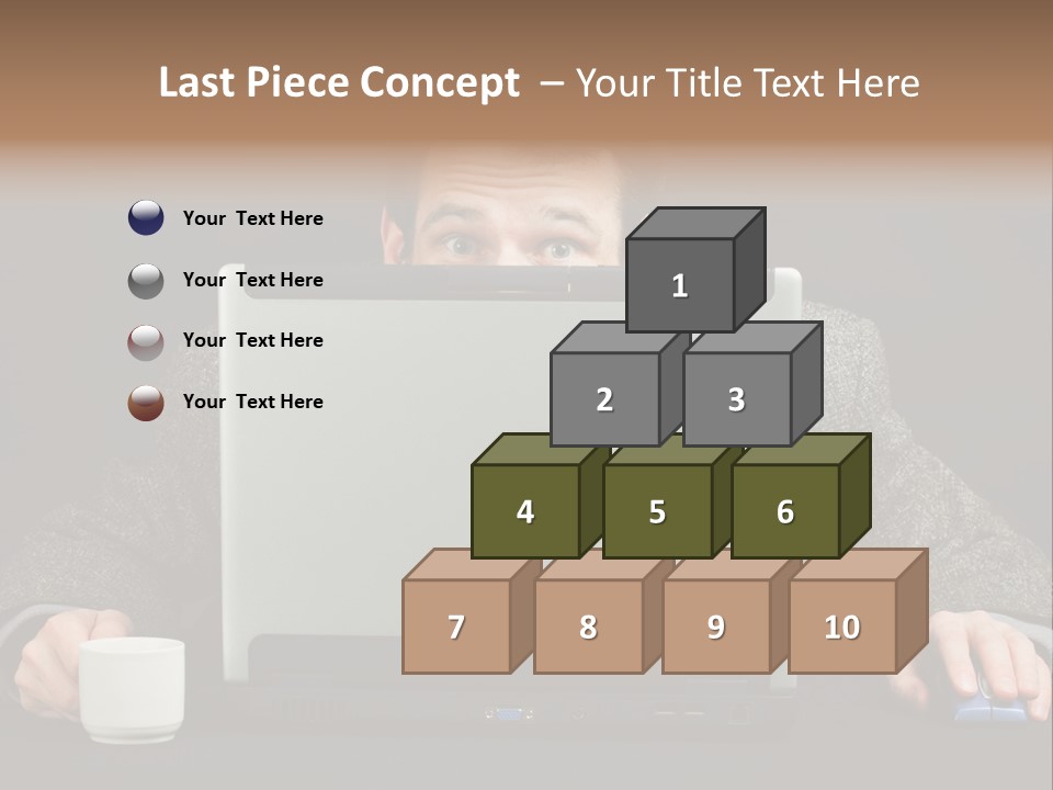 Men Surprise One PowerPoint Template