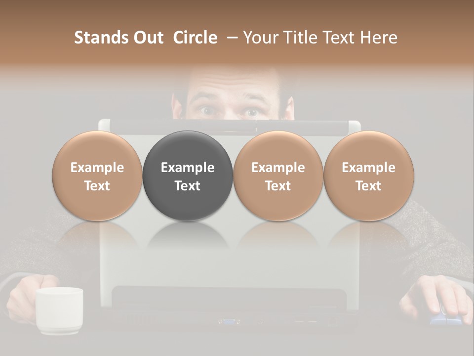 Men Surprise One PowerPoint Template