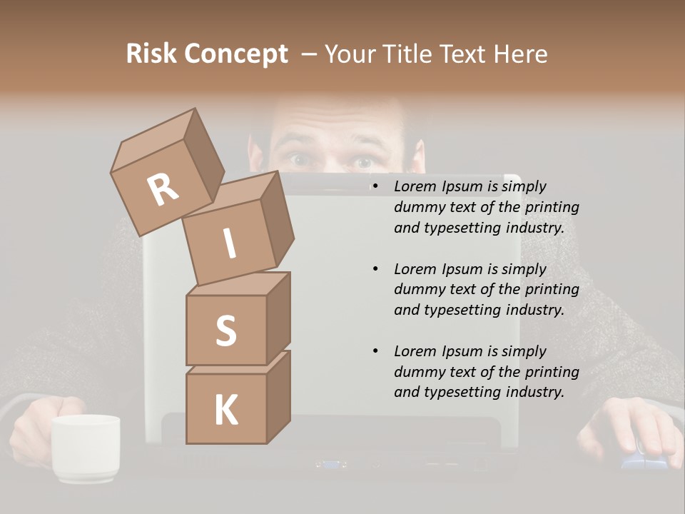 Men Surprise One PowerPoint Template