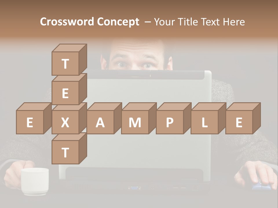 Men Surprise One PowerPoint Template