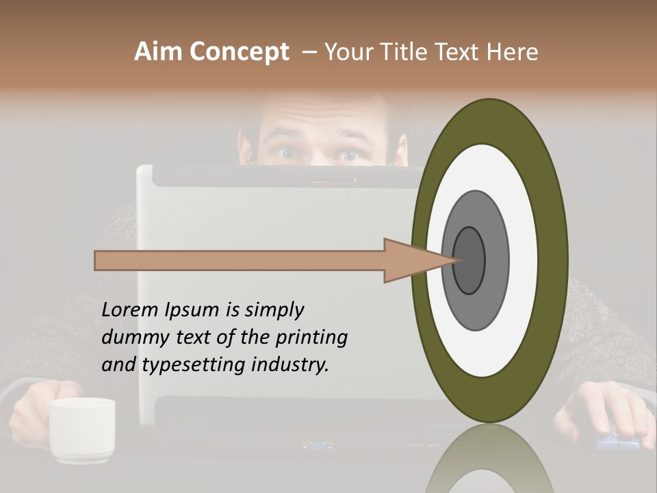 Men Surprise One PowerPoint Template