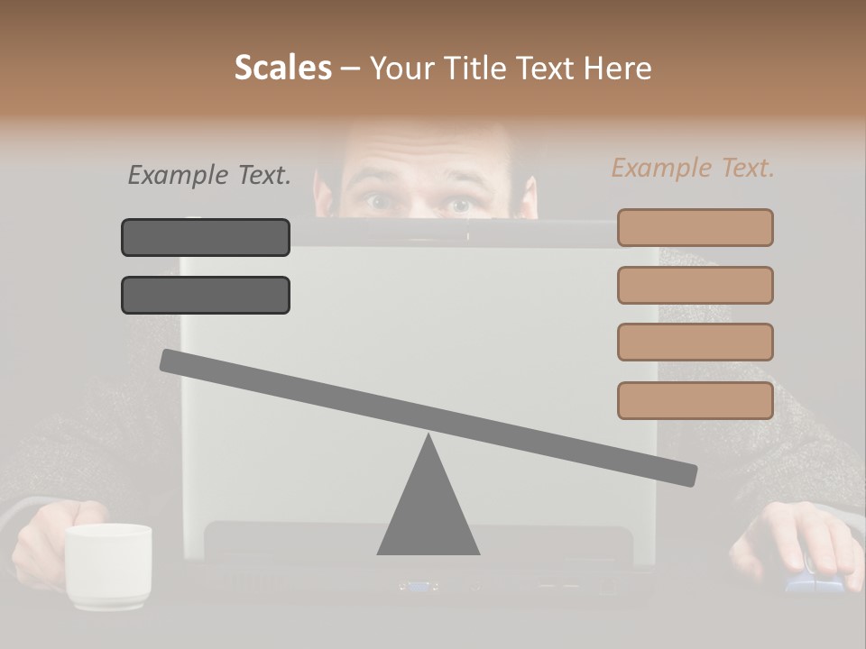 Men Surprise One PowerPoint Template