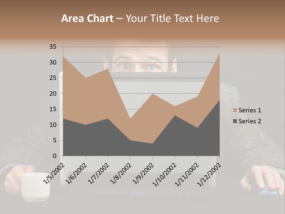 Men Surprise One PowerPoint Template