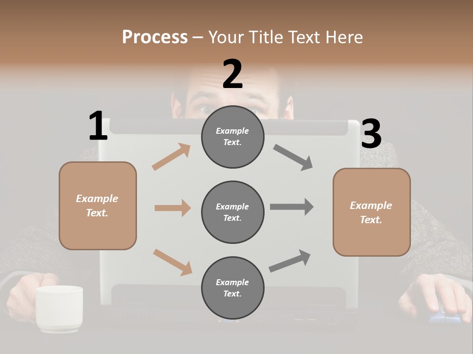 Men Surprise One PowerPoint Template