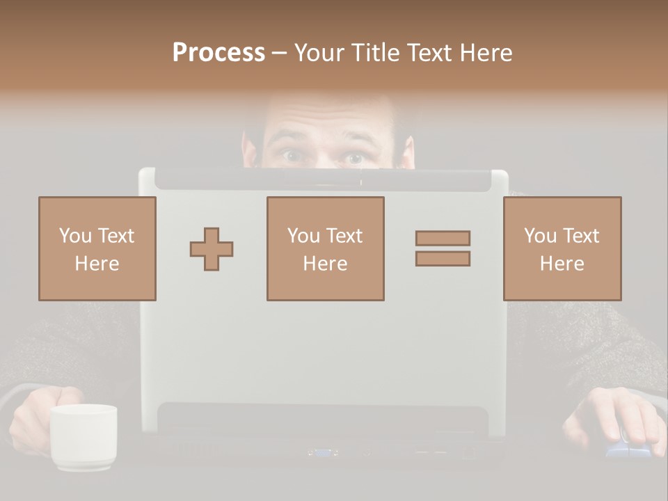 Men Surprise One PowerPoint Template