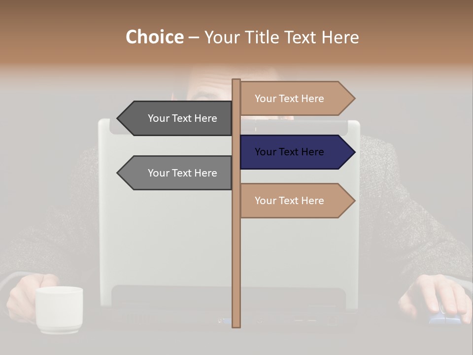 Men Surprise One PowerPoint Template