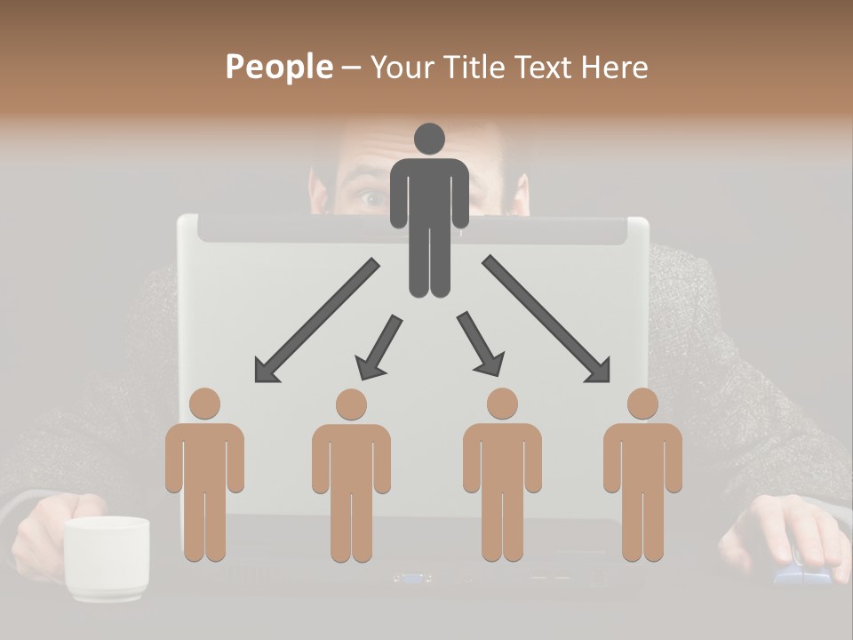 Men Surprise One PowerPoint Template