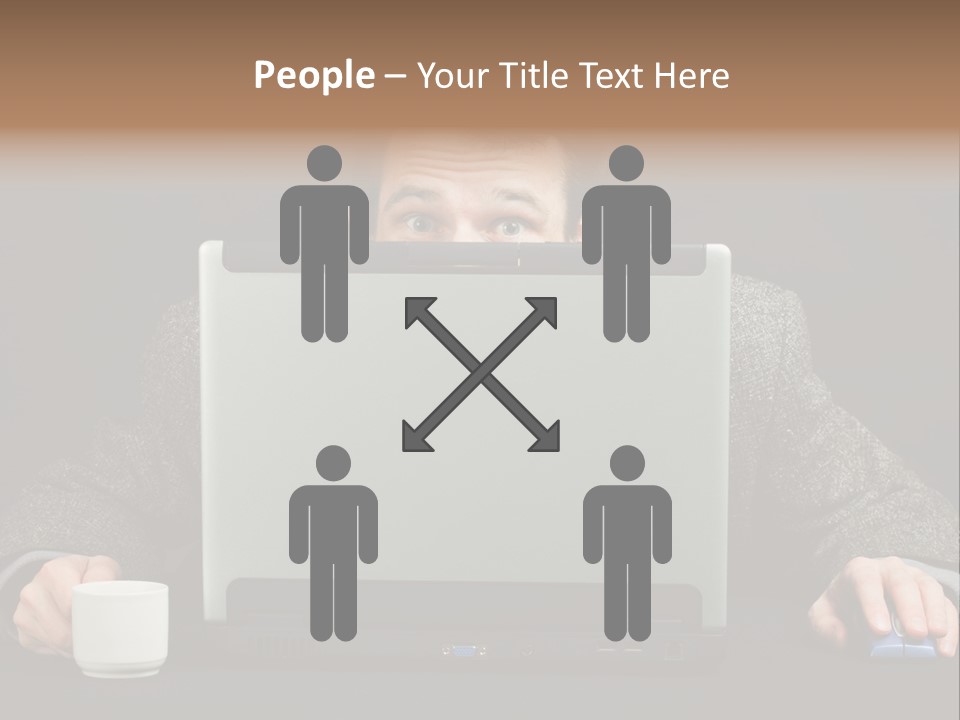 Men Surprise One PowerPoint Template